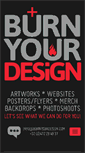 Mobile Screenshot of burnyourdesign.com